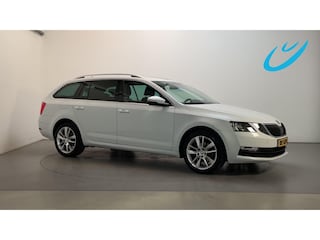 Skoda Octavia Combi 1.0 TSI 116pk DSG Greentech Ambition Business Leder-Stof Stoelverwarming Navigatie Parkeersensoren