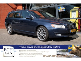 Volvo V70 2.0 D3 5-cilinder Aut. Cognac leer, Navi, Trekhaak, Bluetooth