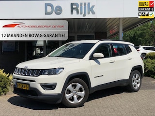 Jeep Compass 1.4 MultiAir Longitude | Half leder, Stoel+Stuurverw., Navi, Camera, Carplay/Android, Climate, Cruise, Afn. Trekhaak|