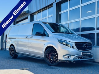 Mercedes-Benz Vito 114 CDI | Automaat | Lang | Black Edition | 2x Schuifdeur | Navi | Standkachel | PDC | Spoilerset | Ex BTW