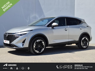 Nissan Qashqai 1.3 MHEV Xtronic N-Connecta Automaat / Cold Pack / Nieuw model / Facelift / Trekgewicht 1800 kg / Apple Carplay Android Auto / Stuur- en Stoelverwarming / Rondomzicht camera / Voorruit verwarming /
