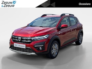 Dacia Sandero Stepway 90PK TCe Comfort | Trekhaak (1100 KG) | Navi | Climate Control | Apple CarPlay/Android Auto | Cruise Control | Licht & Regen Sensor | Armsteun | Full LED |
