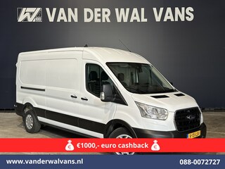Ford Transit 2.0 TDCI 131pk L3H2 Euro6 Airco | Camera | Navigatie | Apple Carplay | Stoelverwarming Cruisecontrol, Android auto, Verwarmde voorruit, Parkeersensoren, Bijrijdersbank, 2500kg trekvermogen