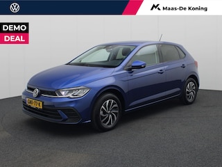 Volkswagen Polo Life Edition 1.0 TSI 95 pk 5 vern. Hand Velgen 'Essex', 15" lichtmetaal · Achteruitrijcamera · Parkeersensorachter ·  Multifunctioneel stuurwiel