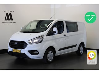 Ford Transit Custom 2.0 TDCI Dubbele Cabine EURO 6 - Airco - Cruise - PDC - € 13.950,- Excl.