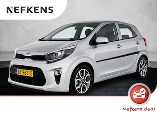 Kia Picanto DynamicPlusLine 84 pk Automaat | Navigatie | Achteruitrijcamera | LED Dagrijverlichting | Lederen Stuurwiel en Versnellingspook | Climate Control | Cruise Control | 15" Lichtmetalen Velgen | Apple Carplay/Android Auto |