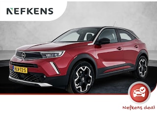 Opel Mokka SUV Ultimate 130 pk Automaat | Navigatie | Achteruitrijcamera | Parkeersensoren Voor en Achter | Alcantara Bekleding | Voorstoelen Verwarmd | Matrix LED Koplampen | Dodehoek Detectie | Adaptieve Cruise Control | 18" Lichtmetalen Velgen | Apple Carplay/Android Auto |