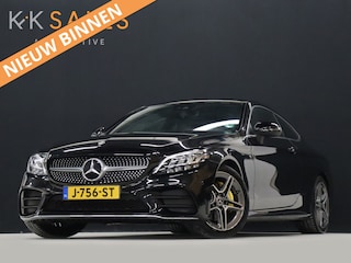 Mercedes-Benz Coupé 200 AMG [SFEERVERLICHTING, APPLE CARPLAY, ANDROID, CAMERA, VOL LEDER, CRUISE, STOELEN ELEKTRISCH, FLIPPERS, NIEUWSTAAT]