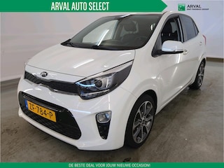 Kia Picanto 1.0 CVVT 67pk Design Edition | 10.295km | Leder | Navigatie | Apple CarPlay | 16" Velgen | ECC | Camera | 4 Persoons