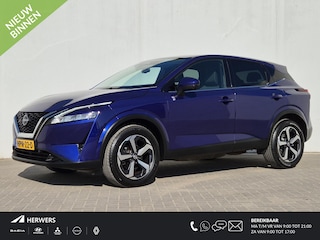 Nissan Qashqai 1.3 MHEV Xtronic N-Connecta Automaat / Cold Pack / Trekgewicht 1800 Kg / Apple Carplay Android Auto / Stuur- en Stoelverwarming / Adaptief CC / Voorruit verwarming / Rondomzicht camera
