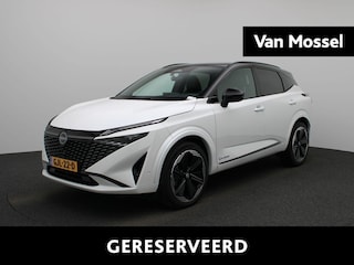 Nissan Qashqai 1.5 e-Power N-Design | Stuur- voorruit- en stoelverwarming | Apple Carplay & Android Auto | 360 camera | Parkeersensoren | Two Tone | LMV | Google Maps NAVI | Leder | Cold Pack