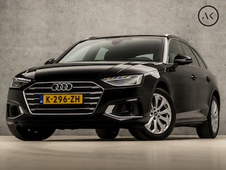 Audi A4 Avant 35 TFSI Sportline Automaat (VIRTUAL COCKPIT, APPLE CARPLAY, SFEERVERLICHTING, ZWART HEMEL, GROOT NAVI, LED KOPLAMPEN, SPORTSTOELEN, CRUISE, ELEK ACHTERKLEP, NIEUWE APK, NIEUWSTAAT)