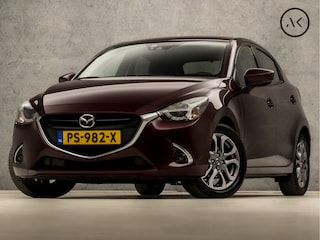 Mazda 2 1.5 Skyactiv-G GT-Luxury (NAVIGATIE, CAMERA, HEAD-UP DISPLAY, STOELVERWARMING, GETINT GLAS, LEDEREN SPORTSTOELEN, LM VELGEN, CRUISE, NIEUWE APK, NIEUWSTAAT)