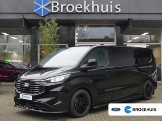 Ford Transit Custom 320 2.0 TDCI L2H1 Limited | Black Edition | 19 Inch | Verlaagd | Glaslook Panelen | Side Steps