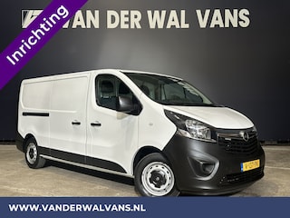 Opel Vivaro 1.6 CDTI 126pk L2H1 Inrichting Euro6 Airco | LED | Cruisecontrol | Trekhaak Parkeersensoren, Bijrijdersbank