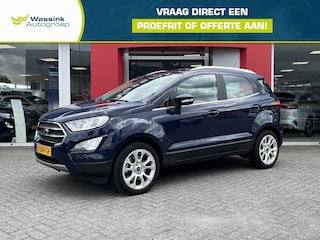 Ford Ecosport 1.0 125pk Titanium | Voorruitverwarming | Stoel/Stuur verwarming | Parkeersensoren voor / achter | Trekhaak |