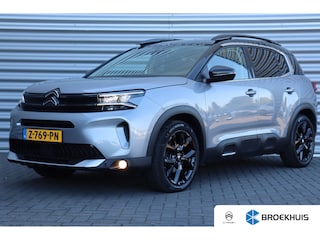 Citroën C5 Aircross 1.2 HYBRID 136PK Ë-SERIES AUTOMAAT / NAVI / LEDER / CLIMA / LED / PDC / 19" LMV / ALCANTARA / CAMERA / WINTERPAKKET / ADAPT. CRUISECONTROL / 1E EIGENAAR / NIEUWSTAAT !!