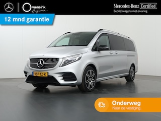 Mercedes-Benz V-klasse 300d | 4-MATIC | XL L3 | AMG | DC | AVANTGARDE | 360° CAMERA | STOELVERWARMING/KOELING | DISTRONIC PLUS | KOELKAST MIDDENCONSOLE | BURMESTER AUDIO | AIRMATIC | RIJASSISTENTIEPAKKET | CERTIFIED