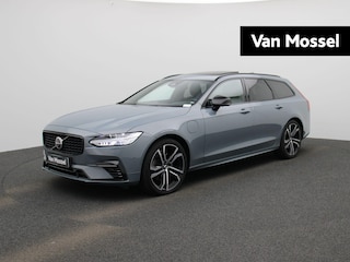 Volvo V90 2.0 T8 AWD R-Design PANORAMADAK | SPORTSTOELEN | ELEKTRISCHE STOELEN | VIRTUEEL COCKPIT | RONDOM CAMERA | NAVIGATIE | ADAPTIEVE CRUISE | BOWERS & WILKINS | MEMORY GEHEUGEN STOEL | APPLE CARPLAY |