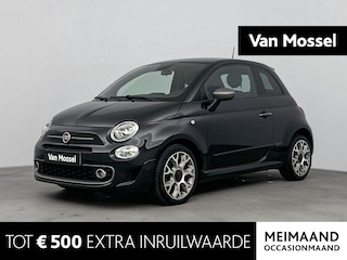 Fiat 500 0.9 TwinAir Turbo 80Pk Sport | Navigatie | Apple & Android Carplay | Parkeersensoren | Climate Control | Cruise Control & Snelheidbegrenzer | Privacy Glass | Lichtmetalen Velgen | All Season Banden |