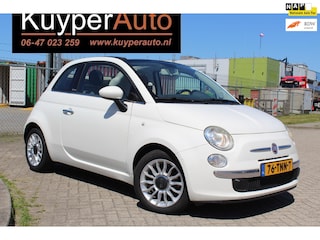 Fiat 500 0.9 TwinAir Lounge cabrio nap parkeersensoren AIRCO LM