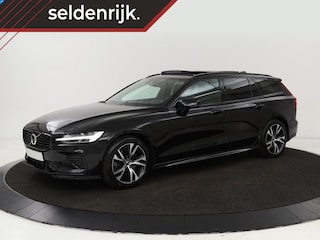 Volvo V60 2.0 T8 Recharge AWD R-Design | Panoramadak | Harman/Kardon | Adaptive cruise | 360 camera | Carplay | Stoelverwarming | Memory | Half leder | Full LED | Navigatie