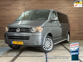 Volkswagen Transporter 2.0 TDI L2H1 DC Automaat | Leer | Navigatie | Sidebars