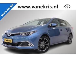 Toyota Auris Touring Sports 1.8 Hybrid Lease pro, Panoramadak, Dealer onderhouden, Lederen bekleding, Stoelverwarming!