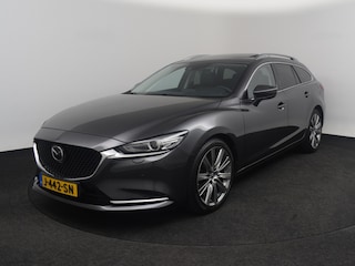 Mazda 6 Sportbreak 2.0 Luxury AUTOMAAT LEER CAMERA 19"LMV SCHUIFDAK