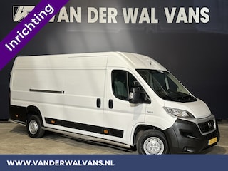 Fiat Ducato 3.0 NP 136pk L4H2 Post NL inrichting Euro6 Airco | Camera sidebars, 270 graden achterdeuren, schappen, doorloopdeur