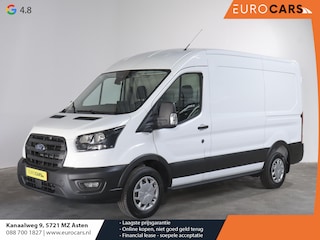 Ford Transit 130pk L2H2 Trend Automaat Airco Navigatie Cruise Control Trekhaak Camera 360 Parkeersensoren Carplay