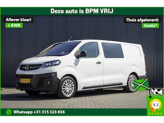 Opel Vivaro **2.0 CDTI L3H1 | 145 PK | Automaat | 6-Zits | Head-up Display | CarPlay | Navigatie | Cruise | Camera | Airco | Euro 6**