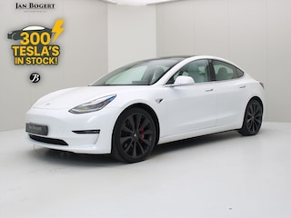 Tesla Model 3 3 Performance AWD 486pk 75 kWh [ WIT LEDER+AUTOPILOT+530KM WLTP+PREMIUM AUDIO ]