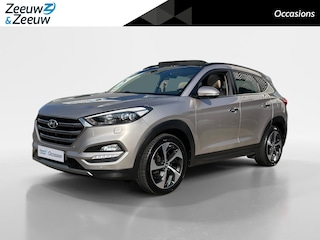 Hyundai Tucson 1.6 T-GDi Premium 4WD | Unieke km stand! | Schuif- kanteldak | Leder | Stoelverwarming