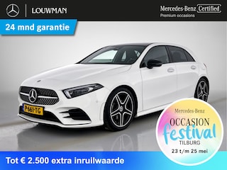 Mercedes-Benz A-klasse 180 Premium Plus Panoramadak | elct. bedienbare voor stoelen met memory | Navigatie | Parking support met camera achter | Inclusief 24 maanden MB Certified garantie voor Europa