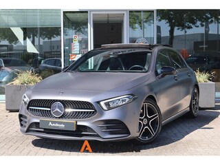 Mercedes-Benz A 180 AMG-Line 136pk 7G-DCT | Pano | LED | Camera | Stoelverwarming | Carplay | Cruise | Climate | Designo Matt