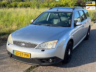 Ford Mondeo Wagon 3.0 V6 ST220 ECC Audio/CD Leder LMV 18" Recaro sportstoelen ESP ABS Cruisecontrol TCS Schuif-/kanteldak Nw Apk!