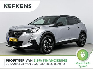 Peugeot 2008 EV GT 54 kWh 156 pk | Navigatie | Achteruitrijcamera | Parkeersensoren Voor en Achter | Alcantara Bekleding | Sportstoelen | Full-LED Koplampen | Keyless Entry/Start | Climate Control | Cruise Control | 17" Lichtmetalen Velgen | Apple Carplay/Android Auto |