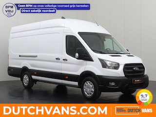 Ford Transit 2.0TDCI 170PK L4H3 Jumbo | Airco | Navigatie | 3-Persoons | Betimmering