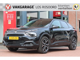 Citroën C4 EV 50kWh Aut. *Feel* | Camera | Carplay | Navigatie | Half- Leder | Cruise & Climate Control | Stoel & Stuurverwarming | Orig. NL |