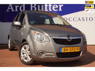Opel Agila 1.0 Edition+airco+leder-stuur+parkeer-Hulp = TOP DEALER OPEL + NIEUWE APK !!