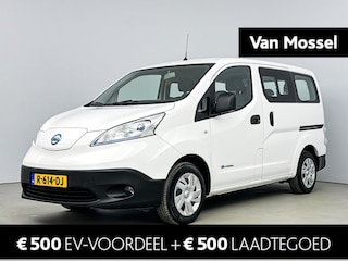 Nissan NV200 Evalia 40 kWh Optima | BTW | 5-Persoons | Achteruitrijcamera | Airco | Stoel & Stuurverwarming