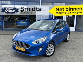 Ford Fiesta 100PK EcoBoost Titanium AUTOMAAT I Trekhaak I parkeersensoren I LM velgen
