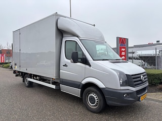 Volkswagen Crafter 35 2.0 TDI L3H2 | Laadklep DHollandia | Trekhaak | Bakwagen | Cruise Control | NAVI | Airco | Lat om lat betimmering | 6baks