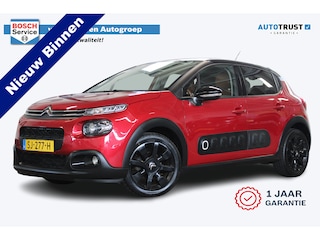 Citroën C3 1.2 PureTech S&S Shine | Incl. 12 maanden garantie | Apple CarPlay | Cruise control | Climate control | Navigatie | Mistlampen voor | Zwart dak |