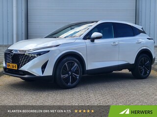 Nissan Qashqai 1.3 MHEV Tekna / Panoramadak / Elektrisch Verstelbare Stoelen met Geheugen / Head- up Display / 360 Graden Camera / Adaptief Cruise Control / Elektrische Achterklep /