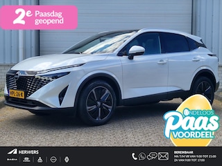 Nissan Qashqai 1.3 MHEV Tekna / Panoramadak / Elektrisch Verstelbare Stoelen met Geheugen / Head- up Display / 360 Graden Camera / Adaptief Cruise Control / Elektrische Achterklep /