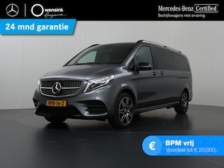 Mercedes-Benz V-klasse 300d 4-MATIC | XL L3 | Avantgarde | AMG | Dubbele Cabine | 360° Camera | Trekhaak 2500 KG | Alarm klasse 3 | Distronic | Standkachel | Stoelkoeling | Certified