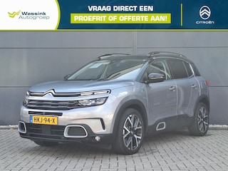 Citroën C5 Aircross 1.6 Hybrid 225pk EAT8 Shine Automaat I Elektrische Lederen Stoel I Schuif/kanteldak I Stoelverwarming I Adaptieve Cruise I Camera I Parkeersensoren I
