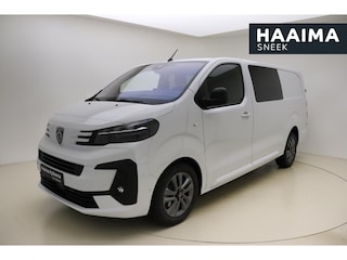 Peugeot Expert 2.0 BlueHDi S&S L3 DC 180 PK Automaat | Dubbele cabine | UIT VOORRAAD LEVERBAAR | BPM VRIJ! | Climate Control | Stuurverwarming | Betimmering | Apple Carplay | Navigatie | Camera | LM Velgen